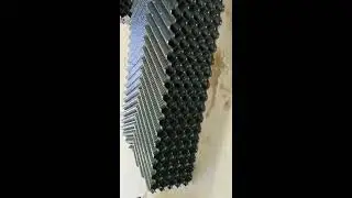 Cooling tower film fill 610 1830mm counterflow fill CF1900 - info@sintafrp.com