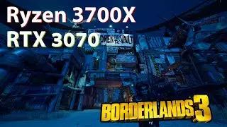 Borderlands 3 Benchmark | 1080p | Ultra | Ryzen 7 3700X | RTX 3070