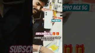 OPPO a6x 5G UNBOXING , oppo a6x 5g blue look #unboxing #mobile #trendingshorts #oppo #viral #trend
