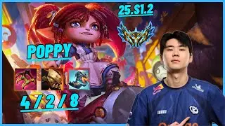 KCB PIERO: POPPY VS BDSA MYRTUS: PYKE (SUP) - EUW CHALLENGER - PATCH 25.S1.2
