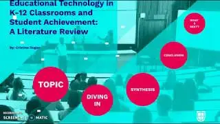 Educational Technology in K-12 Classrooms and Student Achievement: A Literature Review