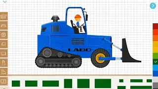 Labo Construction Truck, #19 Bull Dozer #truck