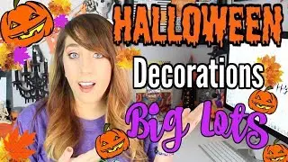NEW 2018 BIG LOTS HALLOWEEN DECOR!!!!