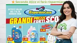 Volantino Risparmio casa dal 7 al 18 gennaio 2026 #anteprima