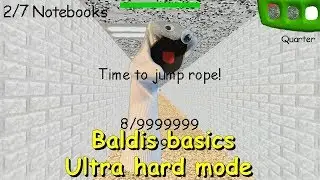 Baldis basics ultra hard mode - Baldi's Basics V1.4.3 Mod