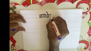 My First Ambigram Video (Calligraphy Monger)