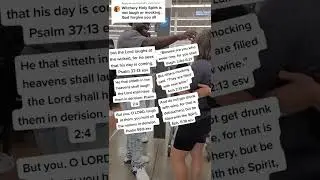Is laughing in the Spirit biblical? #streetministries7 #joy #redpillarmy #joyofthelord