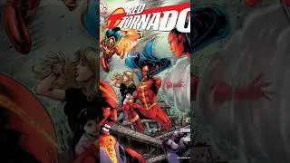 Who is Red Tornado? 🤔🤔 #dccomics #justicesociety #redtornado
