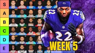 Top 70 Flex Rankings For Week 5 Fantasy Football