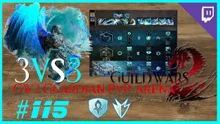 Guild Wars 2 &ndash; PvP &ndash; Arena &ndash; 3 vs 3 &ndash; W&auml;chter/Guardian - Drachenj&auml;ger/Dragonhunter ⚔️ #115