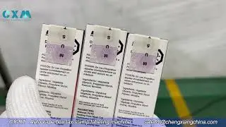 labeling machine| auto vape box tax stamp labeling amchine | box tax stamp labeling machine