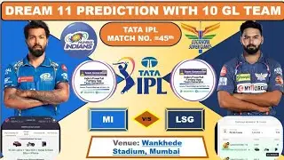 MI vs LSG Dream Team Prediction || Mumbai Indians vs Lucknow Super Giants Match Prediction ||
