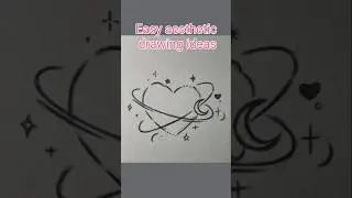 simple  aesthetic drawing ideas 💡for beginners #aestheticmood