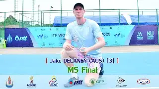 ITF World Tennis Tour 2025 MS Final &ndash; Jake DELANEY AUS 3  vs Takuya KUMASAKA JPN 4