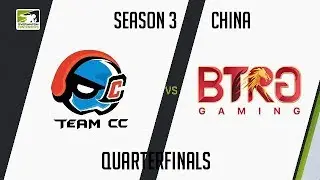 [CN] Team CC vs Big Time Regal Gaming | OWC 2018 Season 3: China [Quarterfinals]