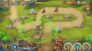 Castle TD level 3-1 (3 Stars) Bridge Hard