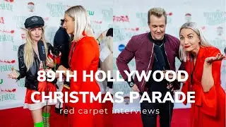 89th Hollywood Christmas Parade Red Carpet Interviews