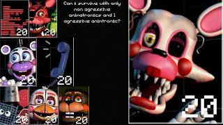 Can i survive all non aggressive animatronics and 1 aggressive (UCN)