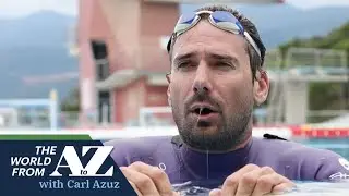 Как фридайвер установил захватывающий дух новый рекорд
