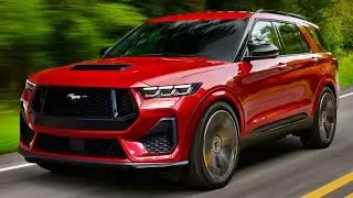 New 2024 Ford Explorer SUV With New Face | Ford Explorer 2024