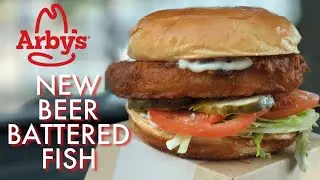 Arby&rsquo;s NEW Beer Battered Fish Sandwich Review