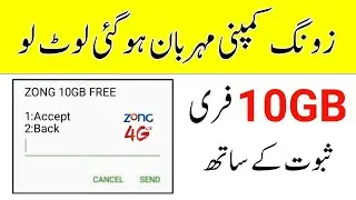 Free Zong Internet 2021 | Zong Free internet Code | Zong New Year Gift