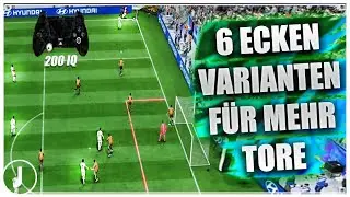 FIFA 22: SO EINFACH MACHST DU MEHR ECKEN TORE (6 VARIANTEN!) Ecken Taktik Tutorial Deutsch