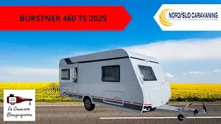 CARAVANE SERIE SPECIALE B&Uuml;RSTNER PREMIO 460 TS SKYLINE 2025 NORD SUD CARAVANING