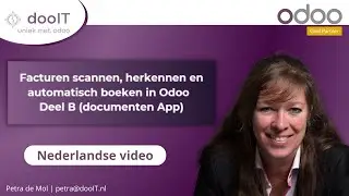 Facturen scannen, herkennen en automatisch boeken in Odoo | Deel B (documenten App)