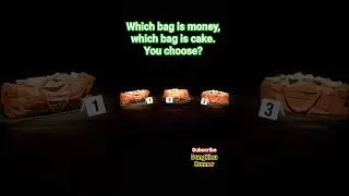 Which bag is money, which bag is cake. You choose?#shorts #mrbeast #mrbeastshorts #fypシ #viralshorts