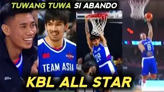 KBL ALL STAR! Unli Dunk mga PINOY! Palakpak si Rhenz Abando sa mga Salampak! | HIGHLIGHTS