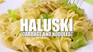 Haluski Cabbage and Noodles Recipe Video