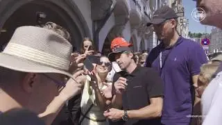 4k Ennstal Classic Stadtplatz Steyr with Patrick Dempsy