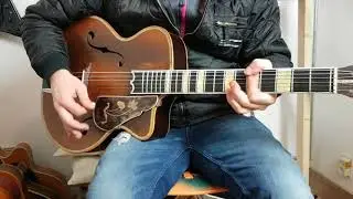 Gerome F-hole gypsy jazz guitar Hermanosguitarras.com