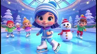 ⛸️❄️ Cece's Ice Skating Song ❄️⛸️ | Nursery Rhymes & Kids Song 🎶✨