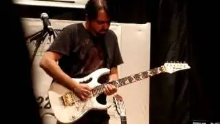 Mello Jr em Whorshop com Andreas Kisser 14/10/2009 - Blumenau/SC