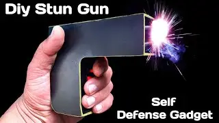 stun gun | how to make rechargeable powerful stun gun | homemade self defense tool | diy taser gun