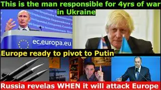 Europe pivots toward Putin. The man responsible for 4 yrs of Ukr War.This is WHEN RUS attacks Europe