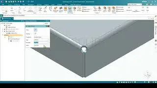 🎥 Solid Edge Eğitimi | Ders: 73 &ndash; 2 Bend Corner ve 3 Bend Corner | Sac Metal K&ouml;şe Kapatma Komutları