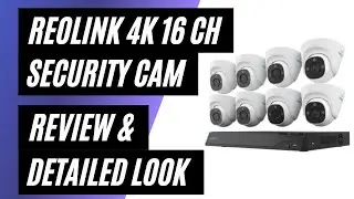 Проводная система видеонаблюдения Reolink 4K+ с 16 каналами, 8 камерами и памятью 4 ТБ &mdash; обзор и ...