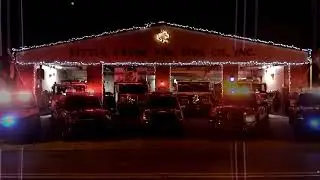 Fire Truck Light Show 2017