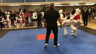 Joren Sparring at Harper College