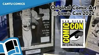 Comic Con 2022 Original Comic Art
