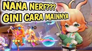 COMBO PUSH RANK MHYTIC | CARA BERMAIN COMMANDER NANA #magicchessgogo #mcgg #gochessgo