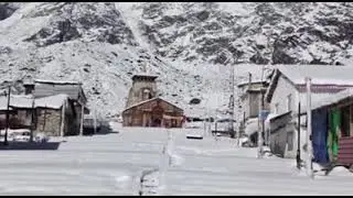 Baba Kedarnath dham me baraf bari 2023