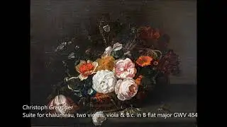 Christoph Graupner - Suite for chalumeau, two violins, viola & B.c. in B flat major GWV 484