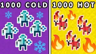 1000 Cold Ones VS 1000 Demons Epic Battle!- WorldBox!