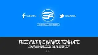 Free Clean YT Banner Template!