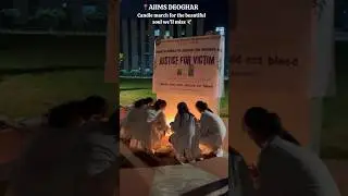 Candle March in light of the heinous incident of r*pe & murder of a doctor at RG Kar Medical College