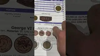 1936 dot Penny Canadian Penny worth over 300K